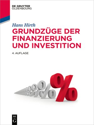 cover image of Grundzüge der Finanzierung und Investition